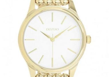 OOZOO Timepieces - C11671, Gold case with Stainless Steel Bracelet - Oozoo - 