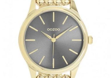 OOZOO Timepieces - C11674, Gold case with Stainless Steel Bracelet - Oozoo - 