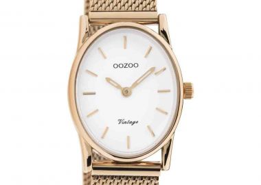 OOZOO Vintage - C10969, Rose Gold case with Metal Bracelet - Oozoo - 