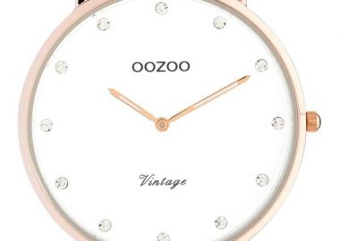 OOZOO Vintage - C20238, Rose Gold case with Metal Bracelet - Oozoo - 