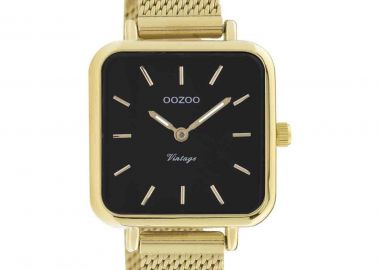 OOZOO Vintage - C20264, Gold case with Metal Bracelet - Oozoo - 