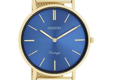 OOZOO Vintage - C20291, Gold case with Metal Bracelet - Oozoo - 