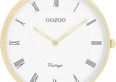 OOZOO Vintage - C20369, Gold case with Metal Bracelet - Oozoo - 