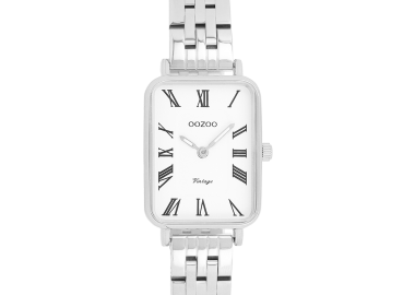 OOZOO Vintage - C20410, Silver case with Stainless Steel Bracelet - Oozoo - 