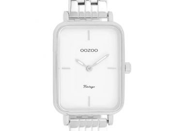 OOZOO Vintage - C20416, Silver case with Stainless Steel Bracelet - Oozoo - 