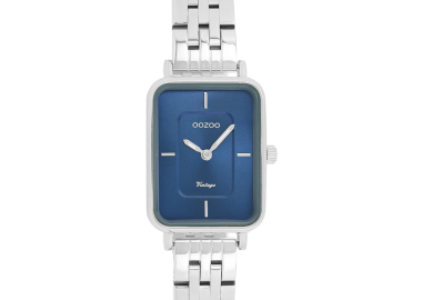OOZOO Vintage - C20417, Silver case with Stainless Steel Bracelet - Oozoo - 
