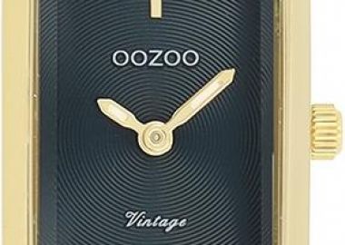 OOZOO Vintage - C20429, Gold case with Stainless Steel Bracelet - Oozoo - 
