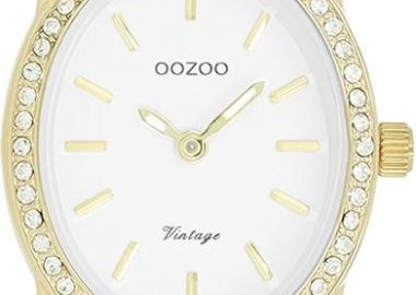 OOZOO Vintage - C20432, Gold case with Stainless Steel Bracelet - Oozoo - 