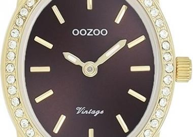 OOZOO Vintage - C20433, Gold case with Stainless Steel Bracelet - Oozoo - 