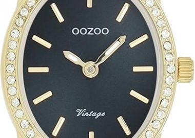 OOZOO Vintage - C20434, Gold case with Stainless Steel Bracelet - Oozoo - 