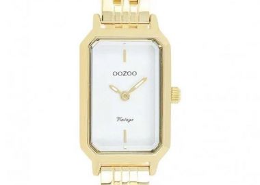 OOZOO Vintage - C20456, Gold case with Stainless Steel Bracelet - Oozoo - 
