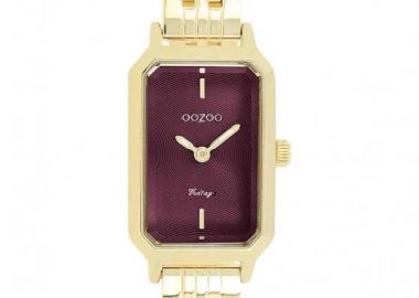 OOZOO Vintage - C20459, Gold case with Stainless Steel Bracelet - Oozoo - 