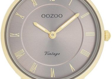 OOZOO Vintage Mini - C20377, Gold case with Metal Bracelet - Oozoo - 