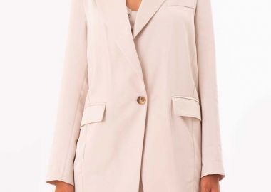 OREN γυναικειο μπλειζερ μπεζ - SOU - 