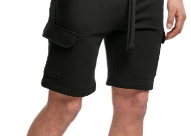 Organic Cargo Sweatshorts TB4144-00007 Urban Classics Black - Urban Classics - 
