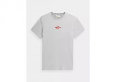 Outhorn Ανδρικό T-shirt Γκρι με Στάμπα HSS23-TTSHM451-25S - Outhorn - 