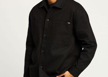 Overshirt casual ανδρικό πουκάμισο με τσέπες στο στήθος - FUNKY BUDDHA - 