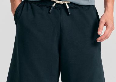 Oversized αθλητική βερμούδα με Funky Buddha τύπωμα - FUNKY BUDDHA - 