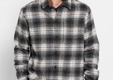 Oversized καρό overshirt πουκάμισο - FUNKY BUDDHA - 