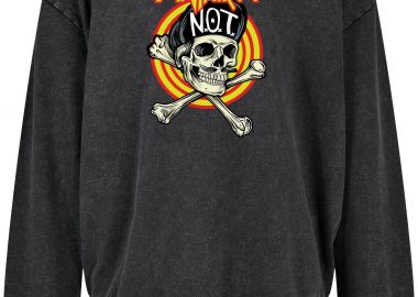 Oversized Premium Hoodie Anthrax Art2 Rock Avenue Black - Rock Avenue - 