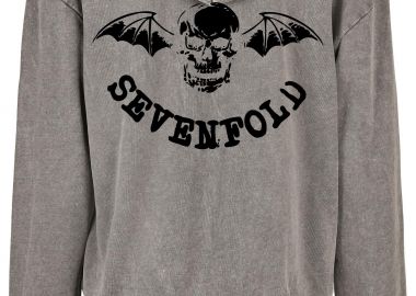 Oversized Premium Hoodie Avenged Sevenfold Art1 Rock Avenue Asphalt - Rock Avenue - 