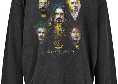 Oversized Premium Hoodie Dream Theater Art1 Rock Avenue Black - Rock Avenue - 