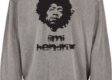 Oversized Premium Hoodie Jimi Hendrix Art1 Rock Avenue Asphalt - Rock Avenue - 