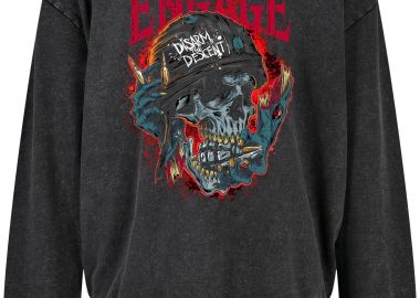 Oversized Premium Hoodie Killswitch Engage Rock Avenue Black - Rock Avenue - 