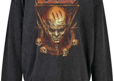 Oversized Premium Hoodie Kreator 4 Rock Avenue Black - Rock Avenue - 