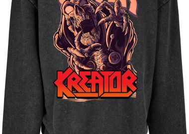 Oversized Premium Hoodie Kreator Rock Avenue Black - Rock Avenue - 