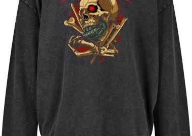 Oversized Premium Hoodie Metallica Art2 Rock Avenue Black - Rock Avenue - 