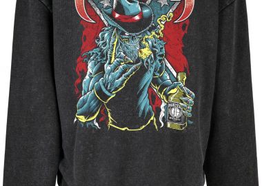 Oversized Premium Hoodie Pantera Rock Avenue Black - Rock Avenue - 