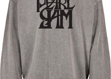 Oversized Premium Hoodie Pearl Jam Band Logo Art Rock Avenue Asphalt - Rock Avenue - 