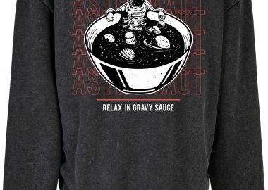 Oversized Premium Hoodie Relax Pop Culture Asphalt - Pop Culture - 