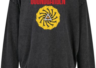 Oversized Premium Hoodie Soundgarden Bad Motor Finger Rock Avenue Black - Rock Avenue - 
