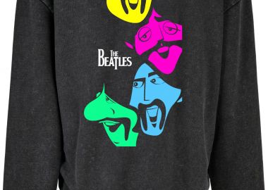 Oversized Premium Hoodie The Beatles 1 Rock Avenue Black - Rock Avenue - 