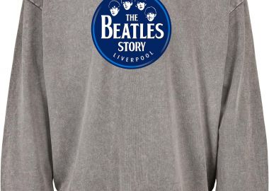 Oversized Premium Hoodie The Beatles Story Rock Avenue Asphalt - Rock Avenue - 