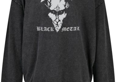 Oversized Premium Hoodie Venom Black Metal Rock Avenue Black - Rock Avenue - 