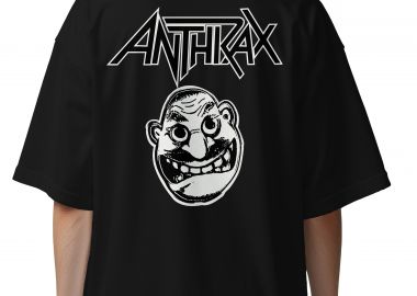 Oversized T-Shirt Anthrax Not Man Rock Avenue Black - Rock Avenue - 