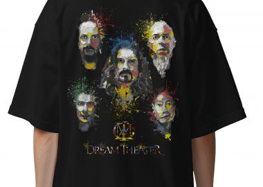 Oversized T-Shirt Dream Theater Art1 Rock Avenue Black - Rock Avenue - 