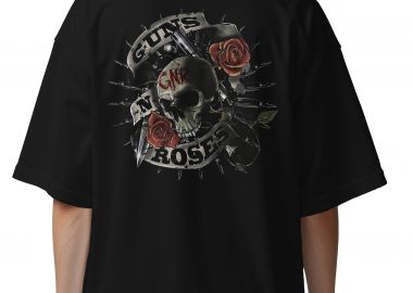 Oversized T-Shirt Gnr Rock Avenue Black - Rock Avenue - 