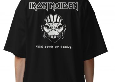 Oversized T-Shirt Iron Maiden Book Of Souls Rock Avenue Black - Rock Avenue - 
