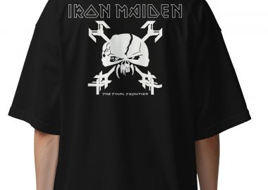 Oversized T-Shirt Iron Maiden The Final Frontier Rock Avenue Black - Rock Avenue - 