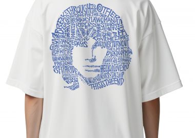 Oversized T-Shirt Jim Morrison Rock Avenue White - Rock Avenue - 