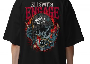 Oversized T-Shirt Killswitch Engage Rock Avenue Black - Rock Avenue - 