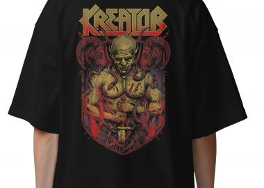 Oversized T-Shirt Kreator 3 Rock Avenue Black - Rock Avenue - 