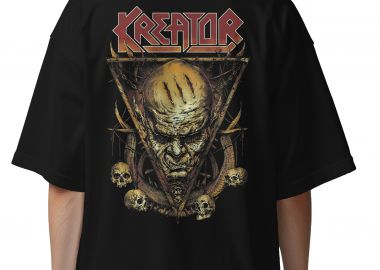 Oversized T-Shirt Kreator 4 Rock Avenue Black - Rock Avenue - 