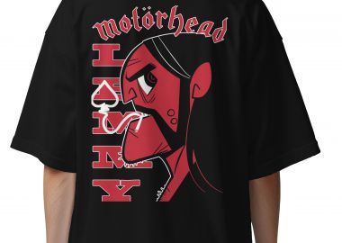 Oversized T-Shirt Lemmy Motorhead Rock Avenue Black - Rock Avenue - 