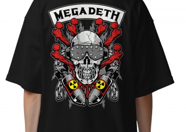 Oversized T-Shirt Megadeth Art3 Rock Avenue Black - Rock Avenue - 