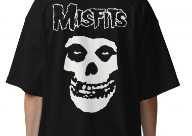 Oversized T-Shirt Misfits Skull Rock Avenue Black - Rock Avenue - 